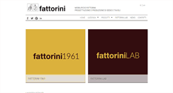 Desktop Screenshot of mobilificiofattorini.it
